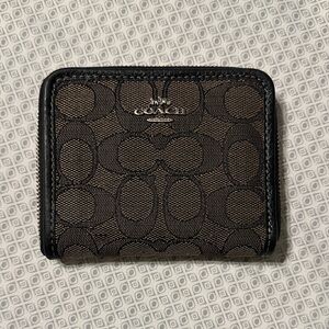 Coach Black and Brown Wallet
